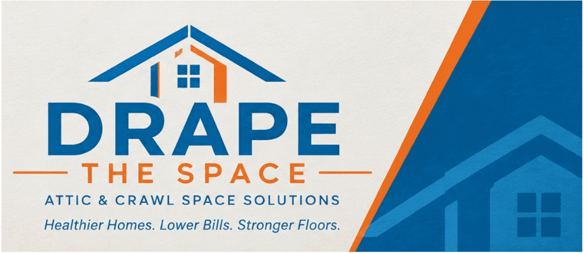 Drape the Space — Attic & Crawl Space Solutions. Healthier homes. Lower bills. Stronger floors.